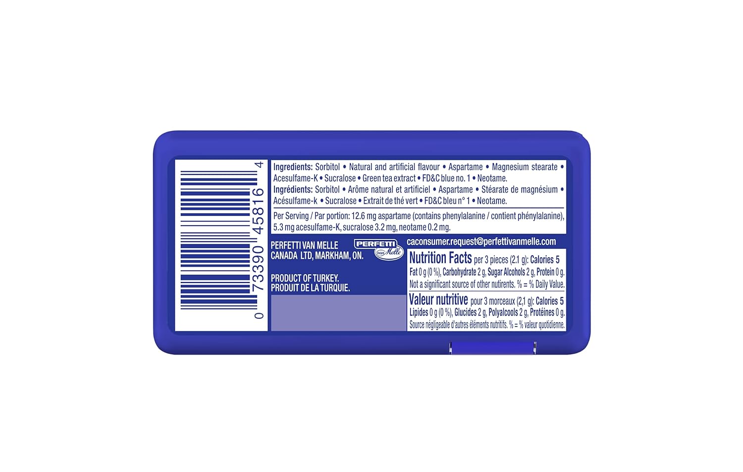 Clean Breath Mints, Peppermint, 30 pc/Pack of 12, Package