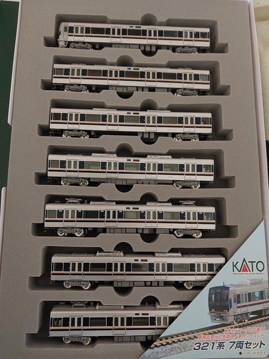 カトー 10-287 321系 7両フルセット カトー 321系 7両セット 10