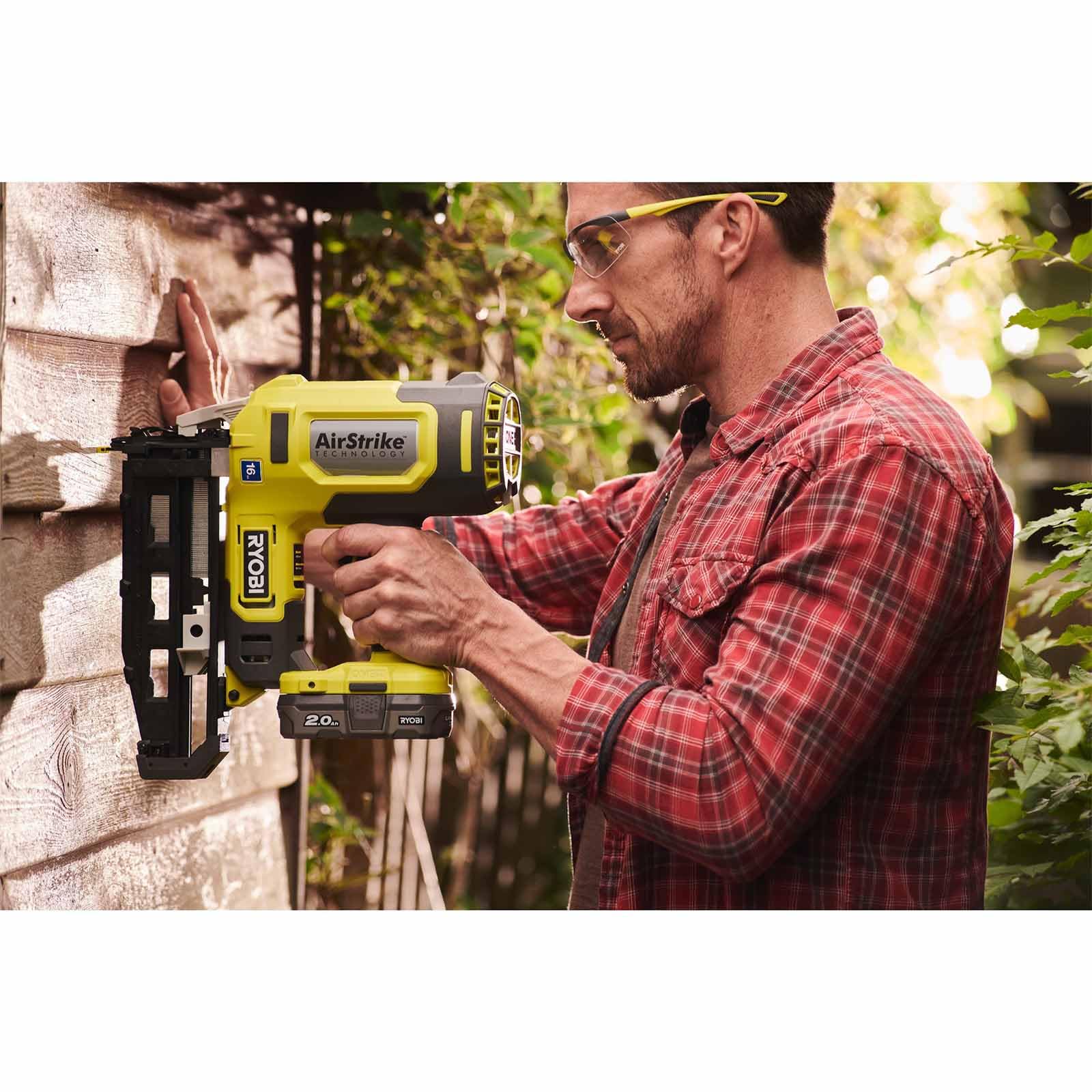 RYOBI 18 V ONE+ Brushless Akku-Nagler R16GN18-0 1,6 mm 19-64 mm 100 St. AirStrike