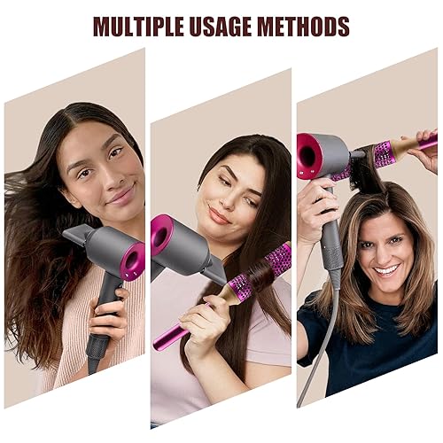 Vista 5 de Accesorios de aire suave/difusor/peinado/concentrador/boquilla suavizante Accesorios para secador de pelo supersónico Dyson HD01, HD02, HD03