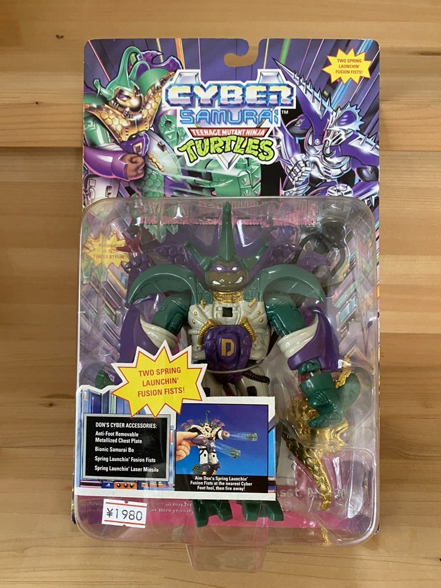 TURTLES CYBER SAMURAI MIKE Playmates タートルズ サイバーサムライ