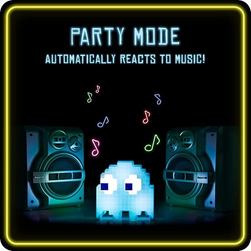 Miniatura 8 de Paladone Luz de fantasma de Pacman, lámpara de luz multicolor con alimentación USB