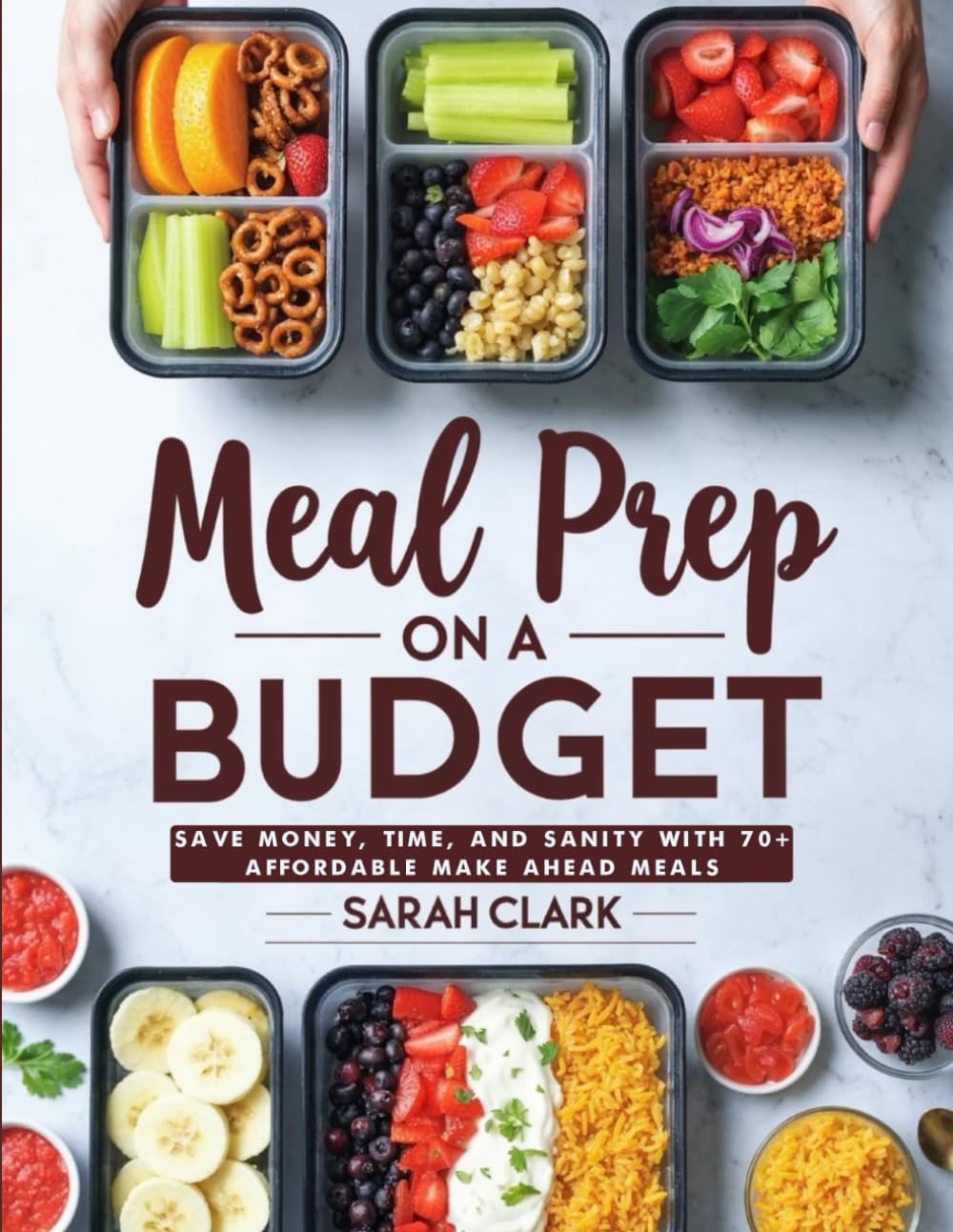 Meal Prep on A Budget Cookbook: Save Money, Time, and Sanity with 70+ Affordable Make Ahead Meals