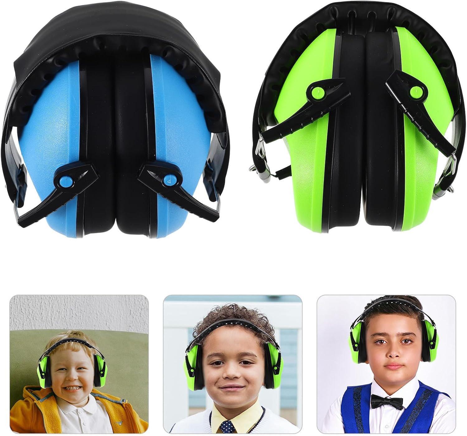 2pcs Noise Cancelling Ear Muffs for Babies, Lightweight Abs