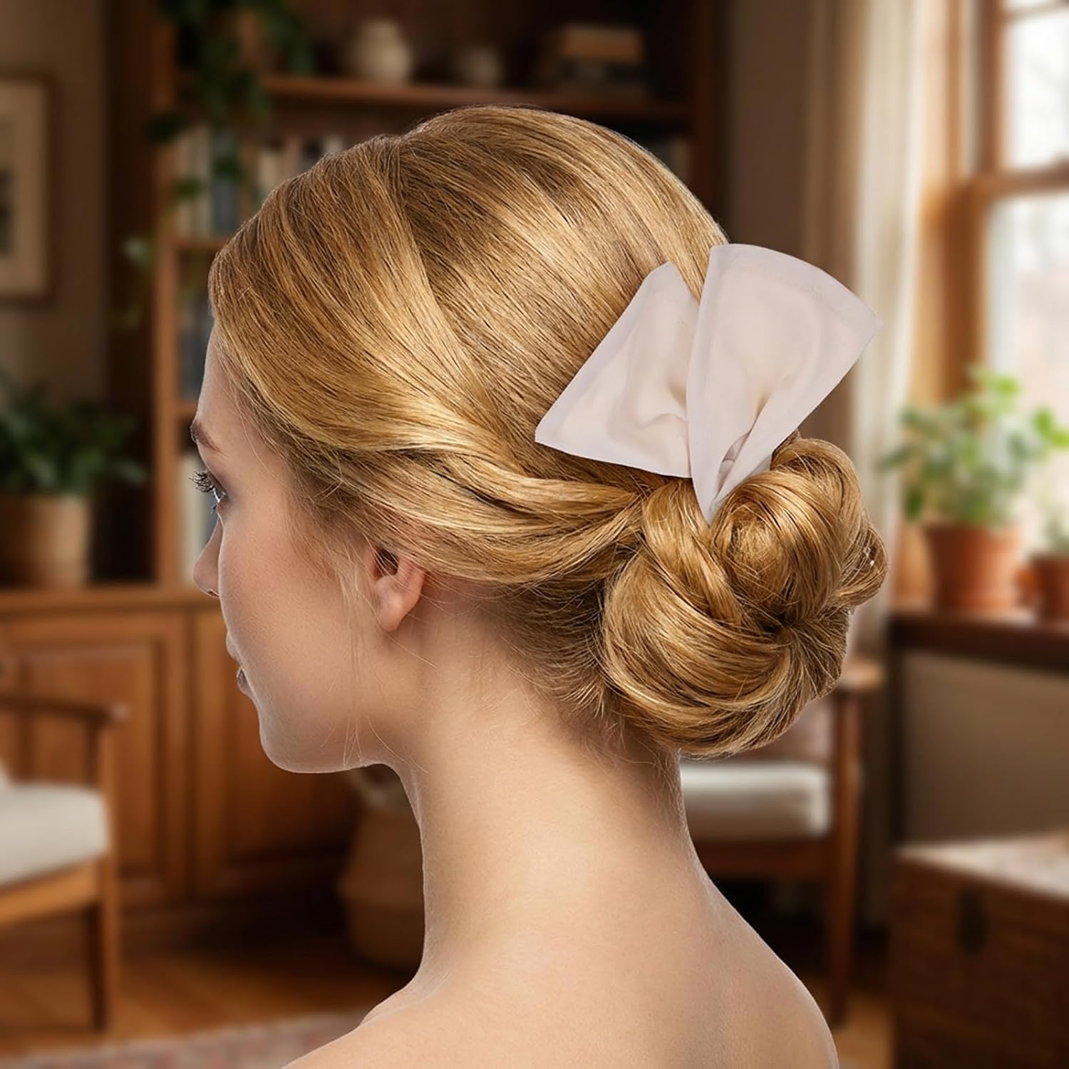3 Pcs Deft Hair Bun Maker for Twister Ball Hairs Accessory Lazy Hair Curler Deft Clip Fast Snap Roll Tool Cute French Twist Donut Hairs Twist Clips Roller Styling Accessories for Women Long Thick