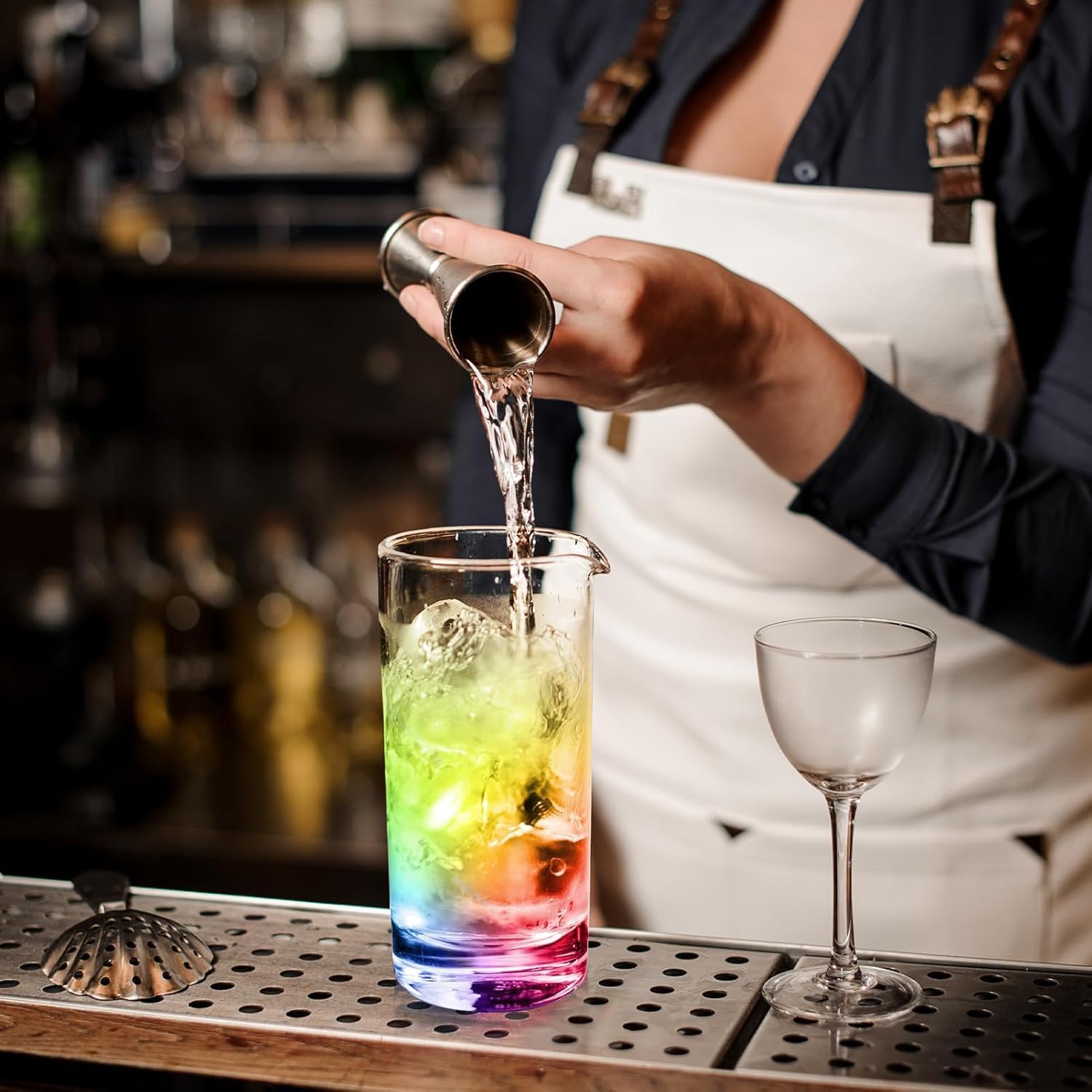 LED Coaster, 100 Pack Light Up Coasters for Drinks,10 Colors Led Bar Coaster LED Sticker Drink Lights,LED Bottle Lights for Liquor Bottles, Club,Party, Wedding,Bar Decor - Image 5