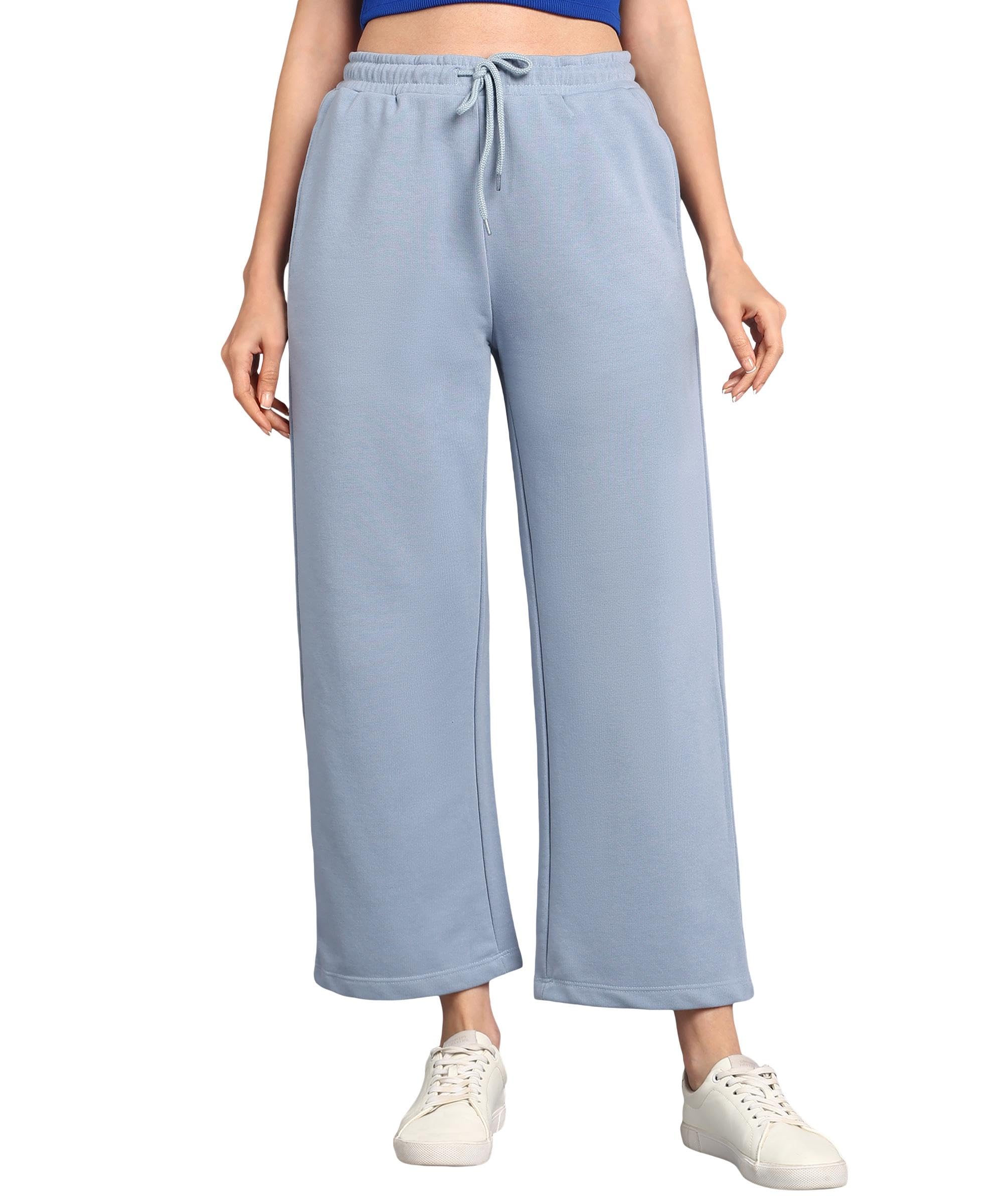 Alan Jones Clothing Women's Relaxed Fit Mid Rise Track Pant