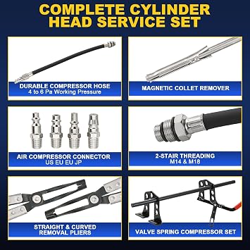 DASBET Universal Overhead Engine Valve Spring Remover and Installer