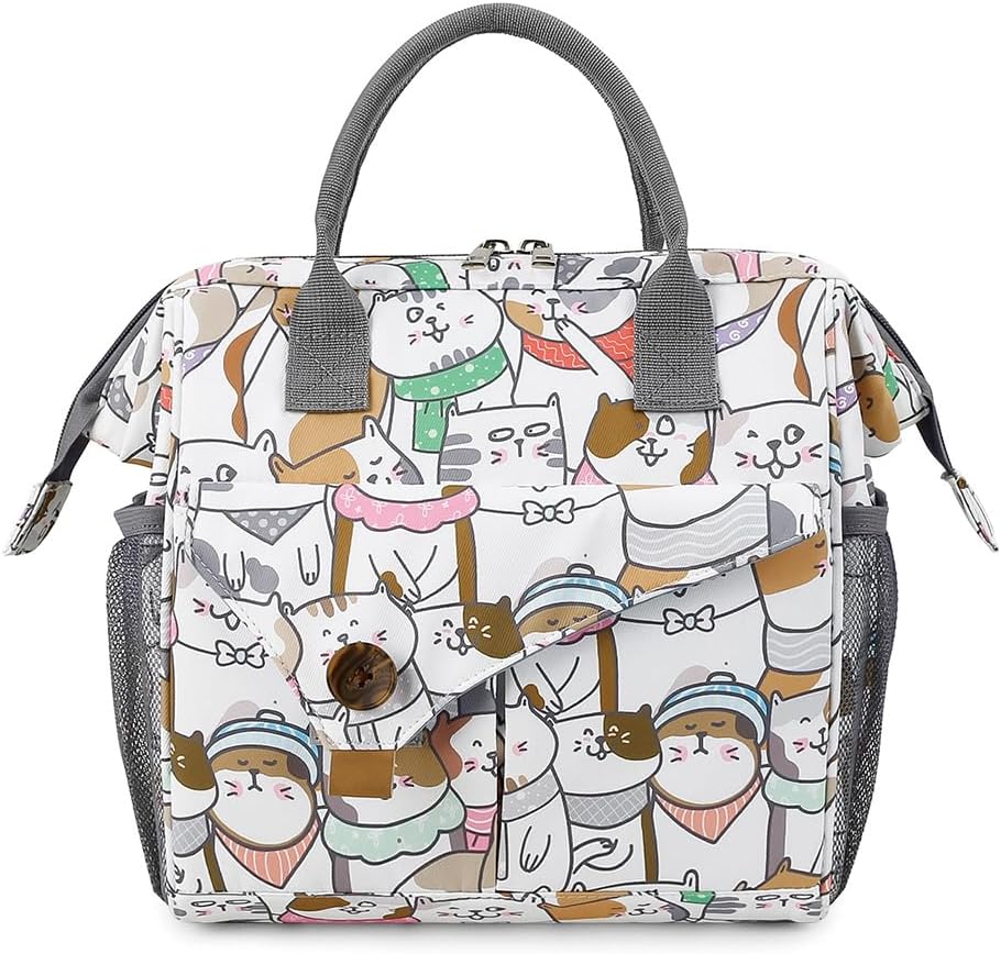 SONARIN Portable Diaper Bag Tote,Lightweight Waterproof Nappy Changing Bag Travel Maternity Mummy Bag with Insulated Pockets