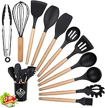 Silicone Kitchen Utensil Sets with Holder, 12...,
