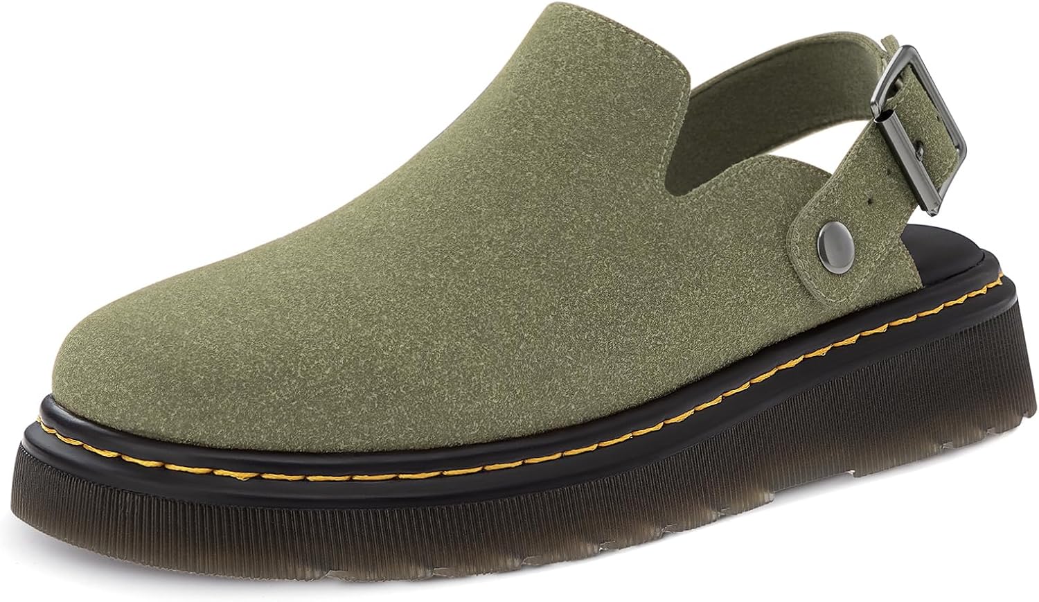 Athlefit Women's Clogs Shoes with Back Strap Comfortable Latex Footbed Slip-On Adjustable Slingback Mules Zapatos para Mujer