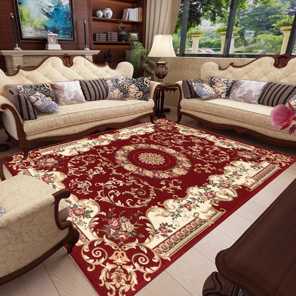 Alfombra de área moderna lavable alfombra de dormitorio cómoda y resistente al desgaste