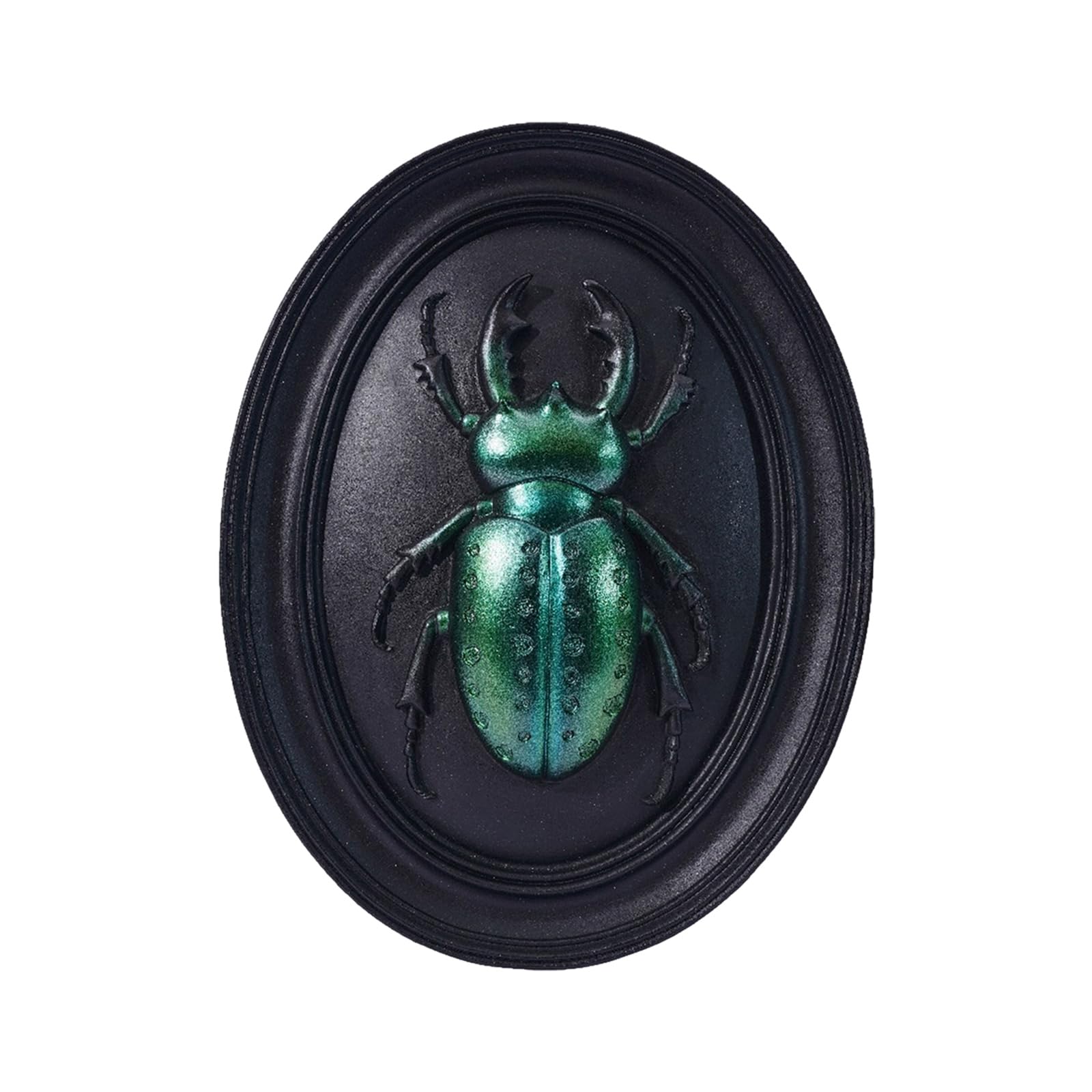 PANGBOER Wall Sculpture, Resin 3D Nature Wall Art with Dark Relief Finish for Living Room Bedroom Hallway Study Decor