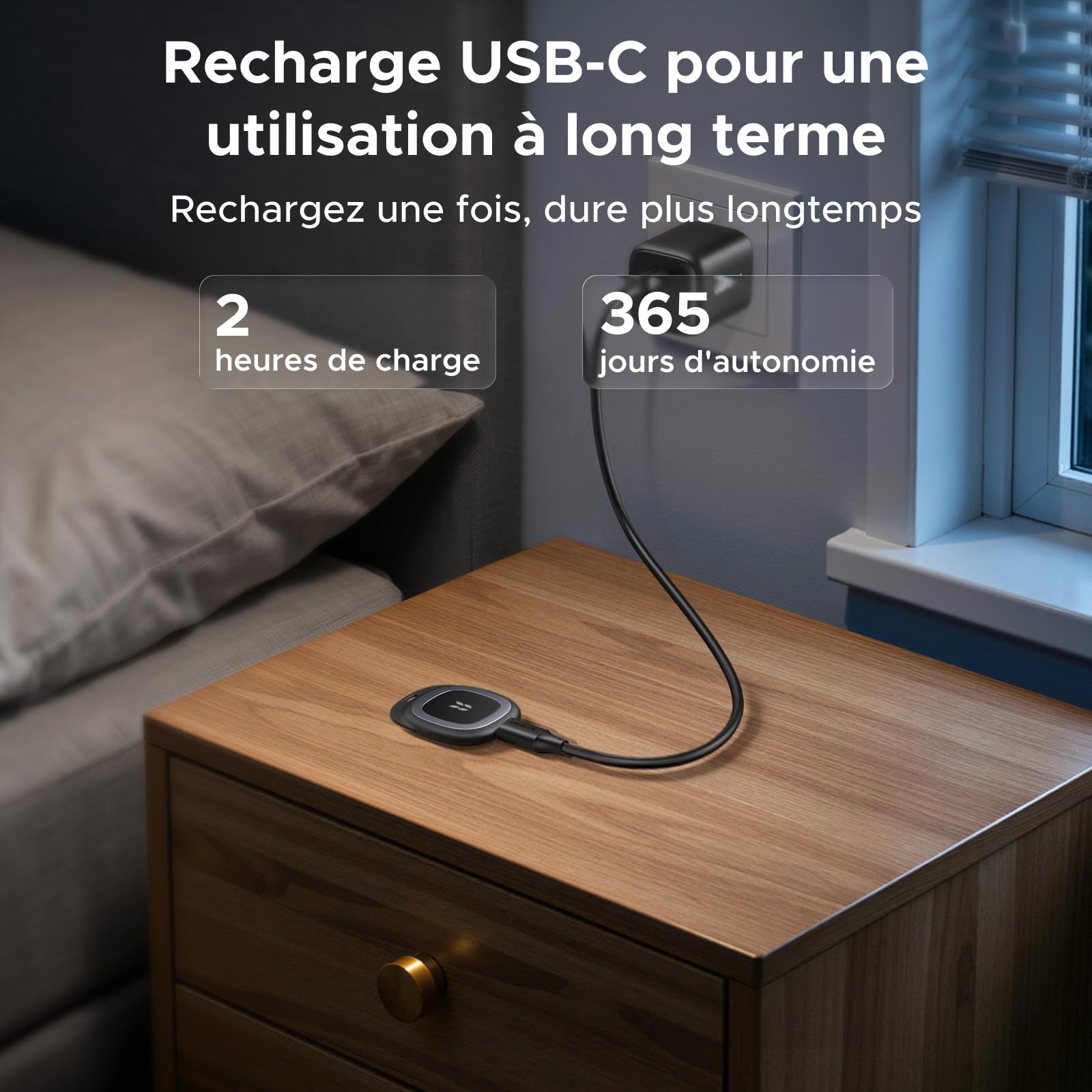 UGREEN FineTrack Duo 2 Tracker iOS et Android Recharge USB C Lot de 4