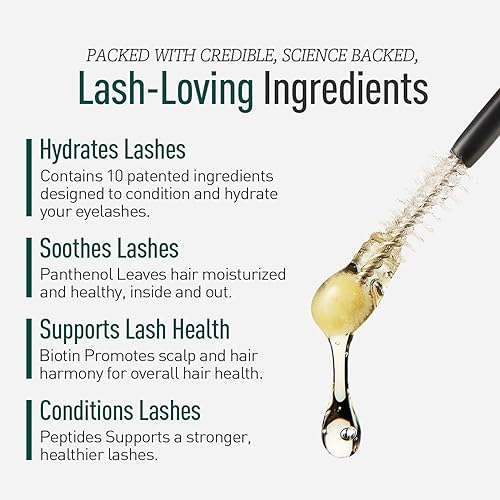 Miniatura 6 de Biotin Lash Serum - Suero de crecimiento de pestañas y cejas. Pestañas y cejas para pestañas gruesas y cejas concebidas por dermatólogos coreanos