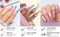 Vista 35 de Juego de taladro de uñas portátil