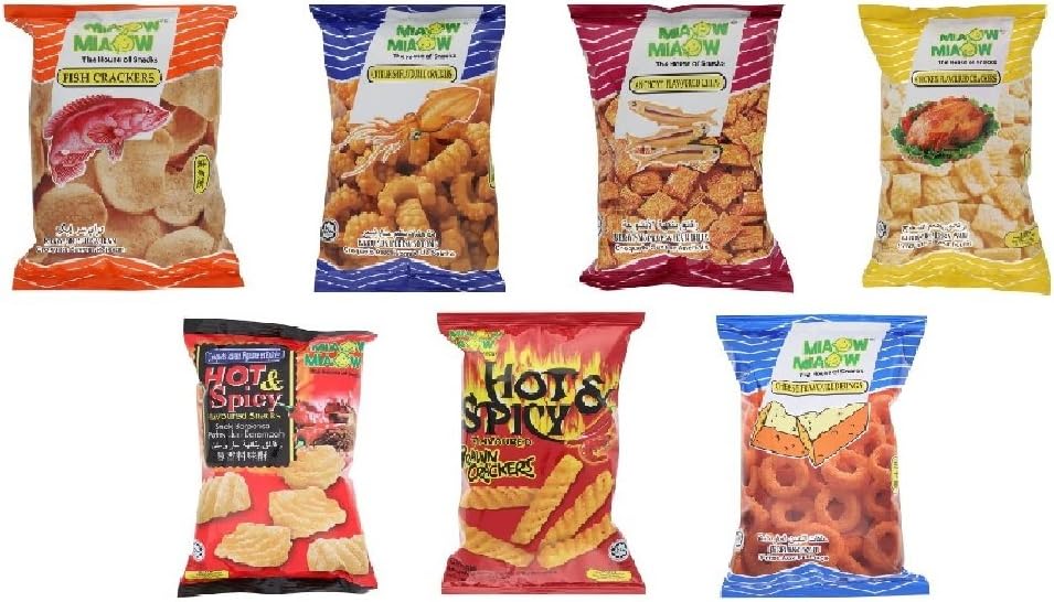 Miaow Miaow Crackers 60g x 6 Packs (Mix Flavoured)