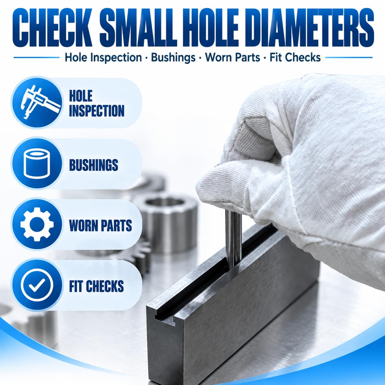 HFS Pin Gage Set - 50 Piece Precision Measurement -6 HFS Pin Gage Set - 50 Piece Precision Measurement -6
