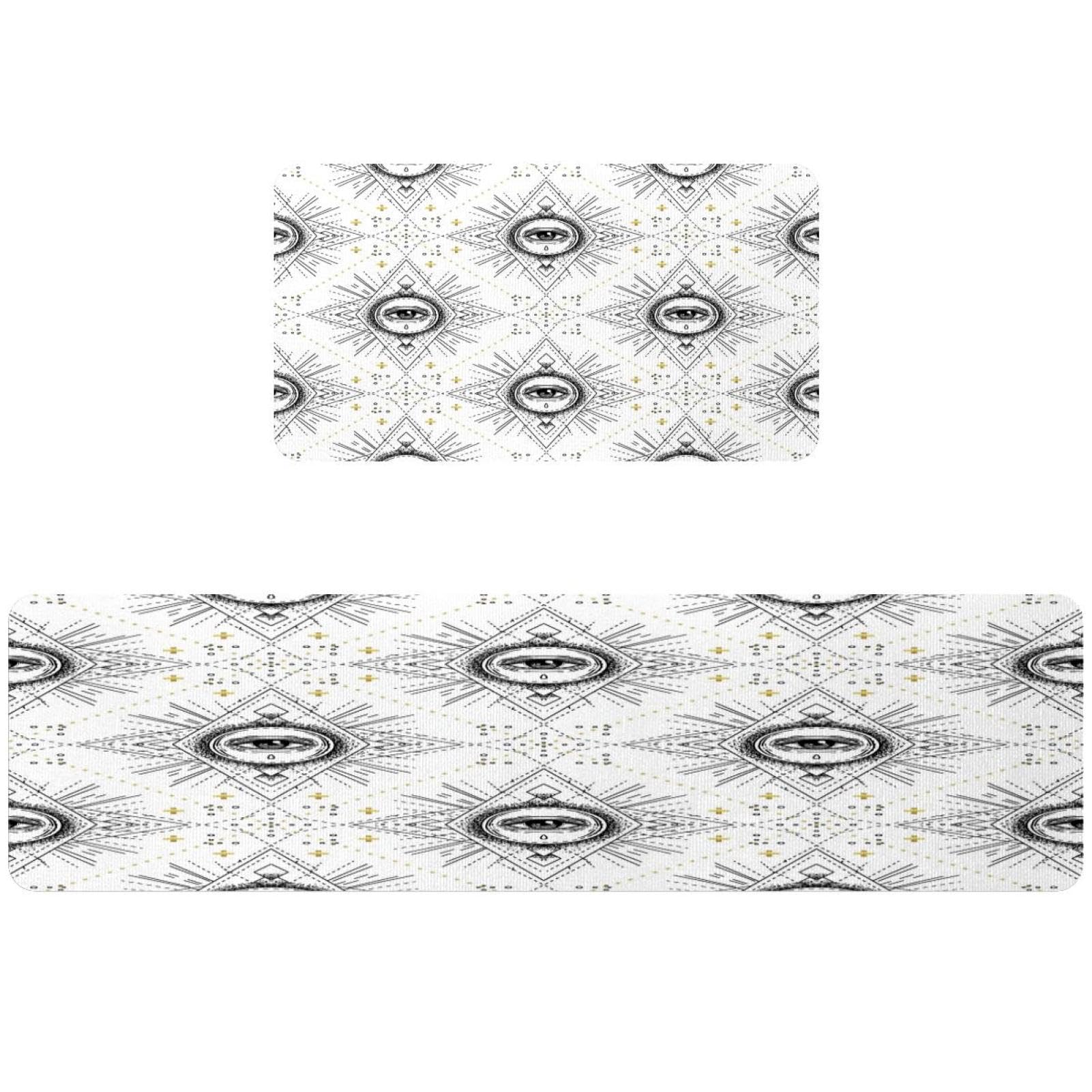 Alfombrillas de cocina lavables VAPOKF alfombra antideslizante absorbente para cuarto de lavado