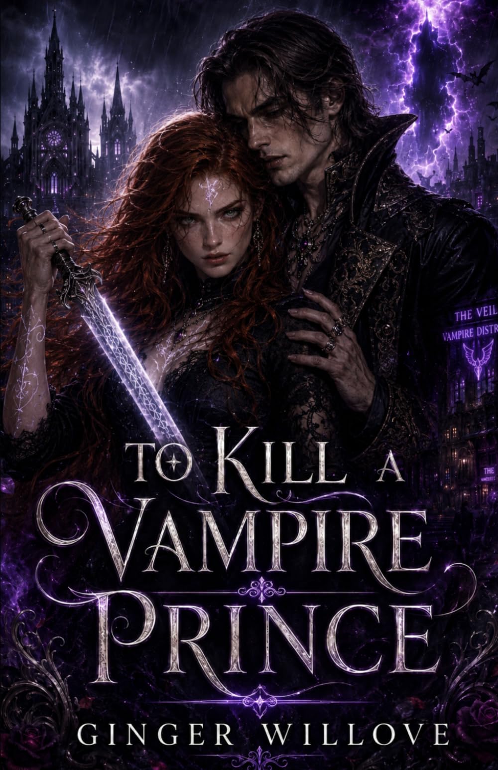 To Kill a Vampire Prince: A Dark Witch and Vampire Romance (Blood and Sigil)