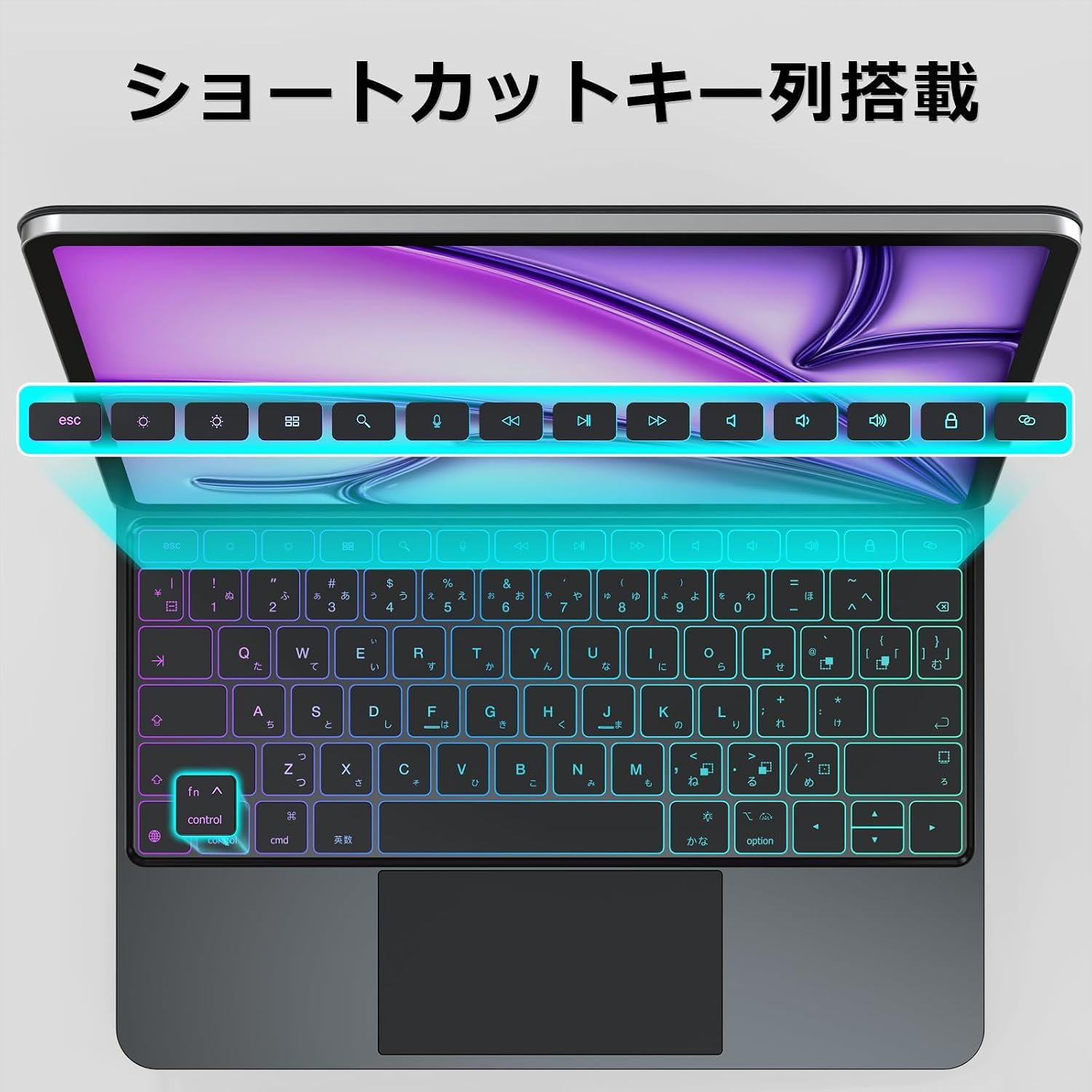 Amazon.co.jp: Magic Keyboard for iPad Air 13 inch (M2/M3/M4), iPad