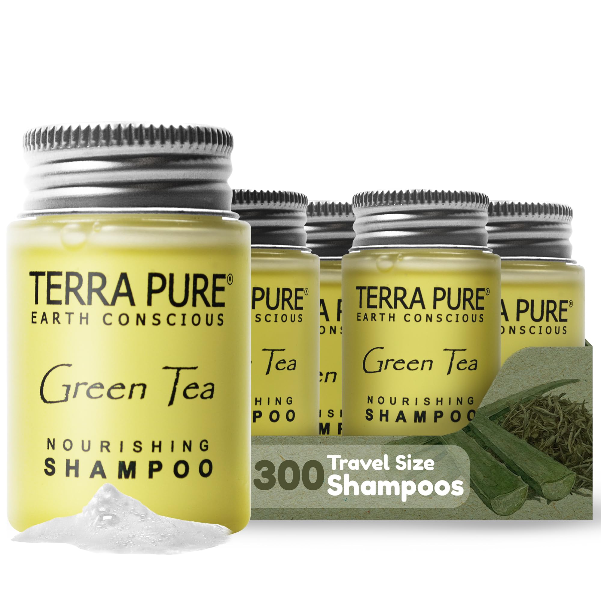 Amazon.com : Terra Pure Travel Size Hotel Shampoo 300 Count 1 oz