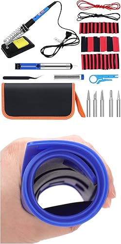 Pistola de soldadura de 60 W y alfombrilla de soldadura para hacer que tu trabajo de reparación sea fácil