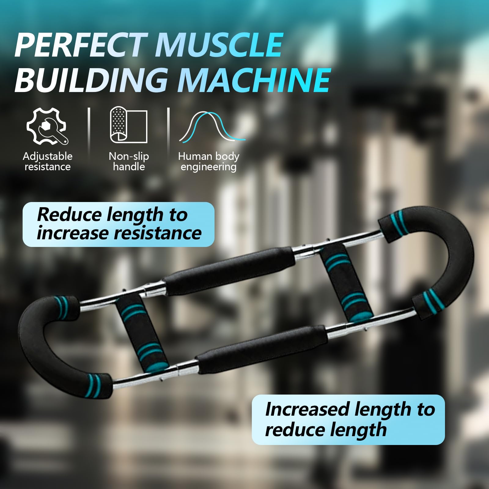 Does HOTWAVE Twister Arm Trainer - Adjustable Spring Resistance For Forearm, Chest & Arm Workouts At Home Home Gym Arm And Chest Trainer - View #14