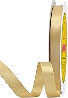 Vista 67 de Cinta de satén plateada de doble cara de 1-1/2 pulgadas x 50 yardas, cinta plateada de poliéster para envolver regalos, muy adecuada para bodas