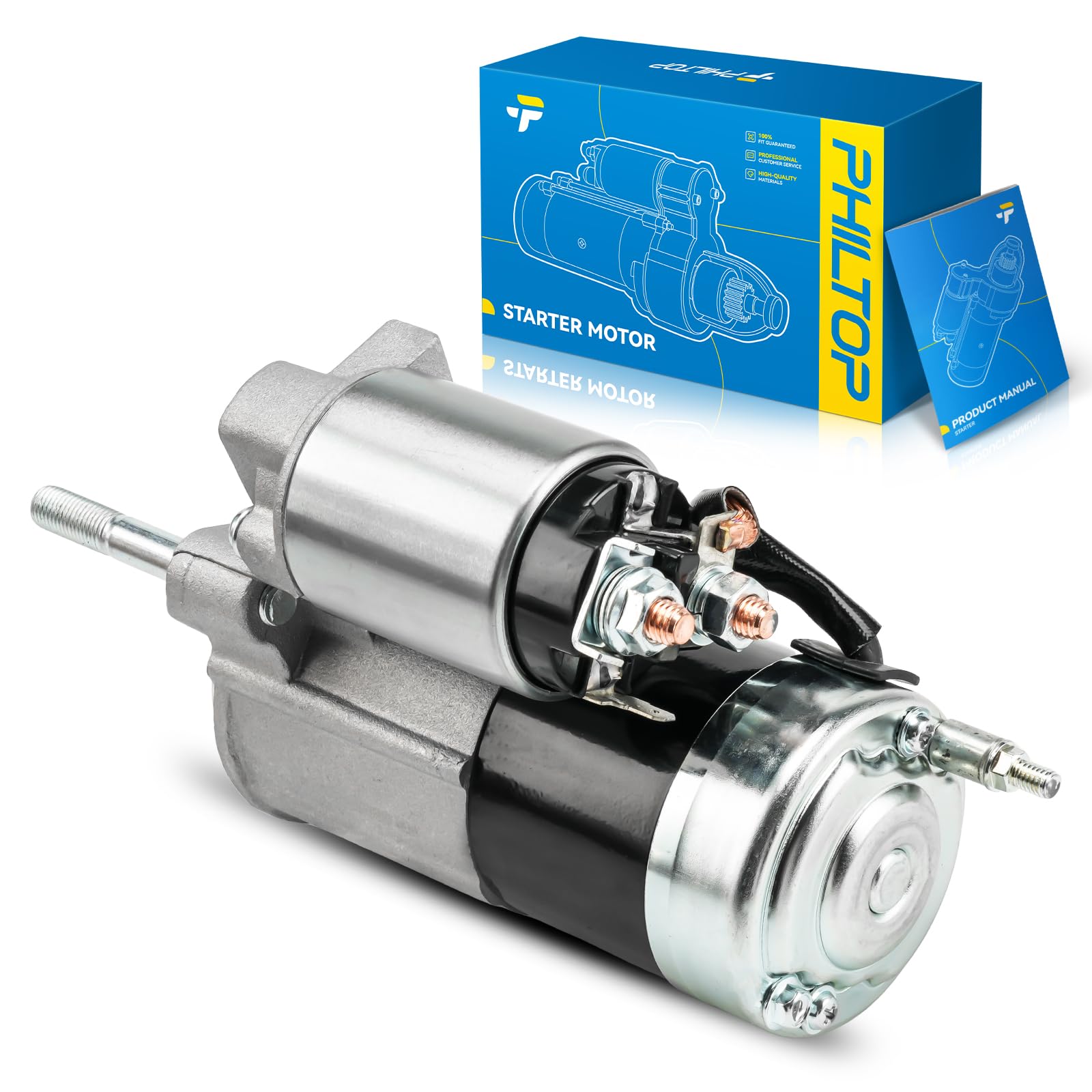PHILTOP 17764N New Starter for Hyundai,Kia Santa Fe,Tucson