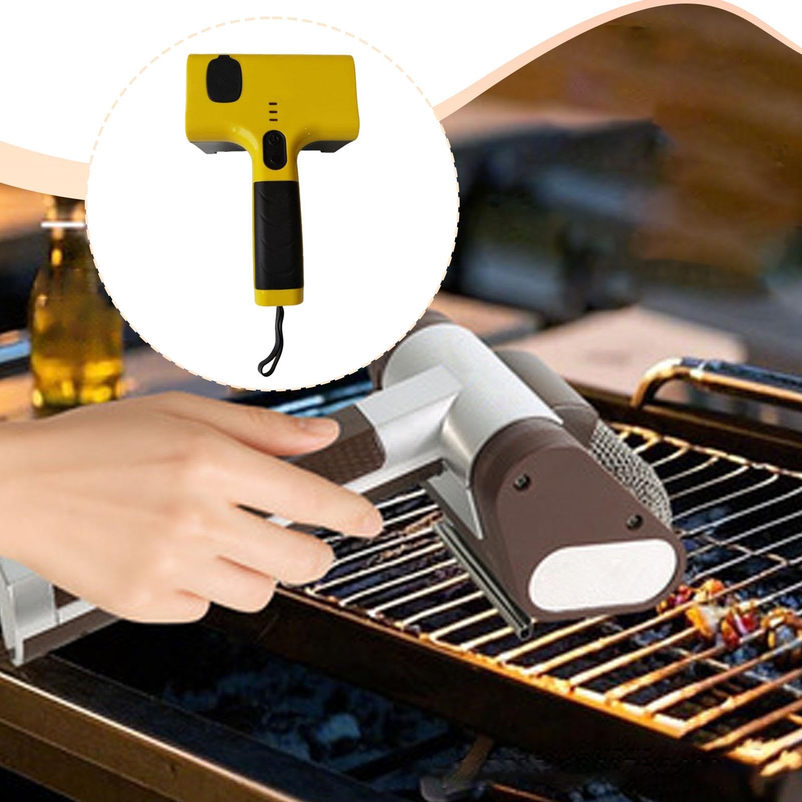 Spazzola Elettrica per La Pulizia di Griglie E Barbecue.