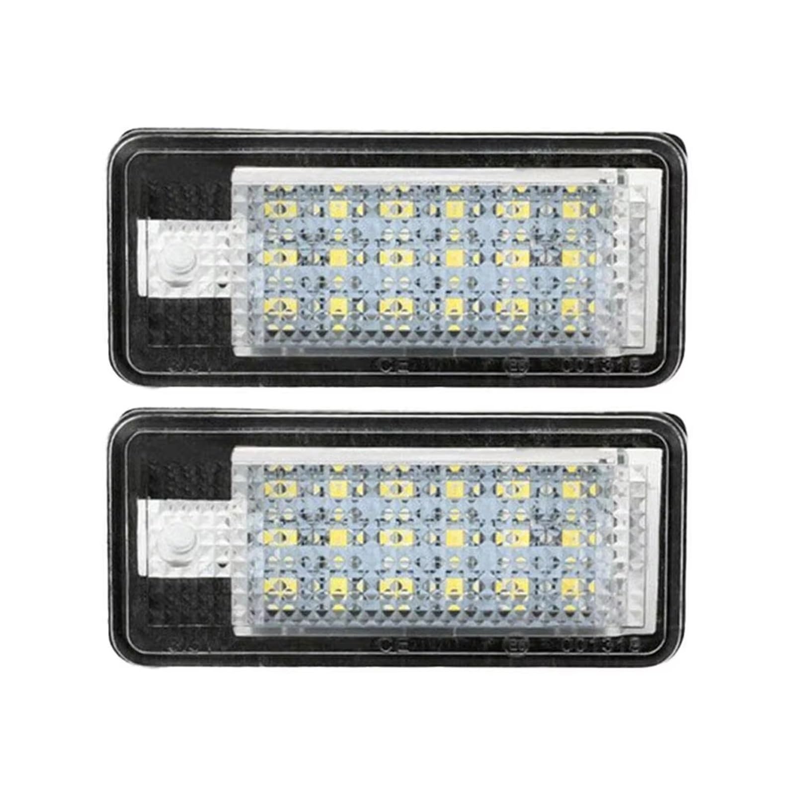 Luz de matrícula para A3 S3, A4 S4, A6 C6, A8 S8, Q7 (2 unidades)