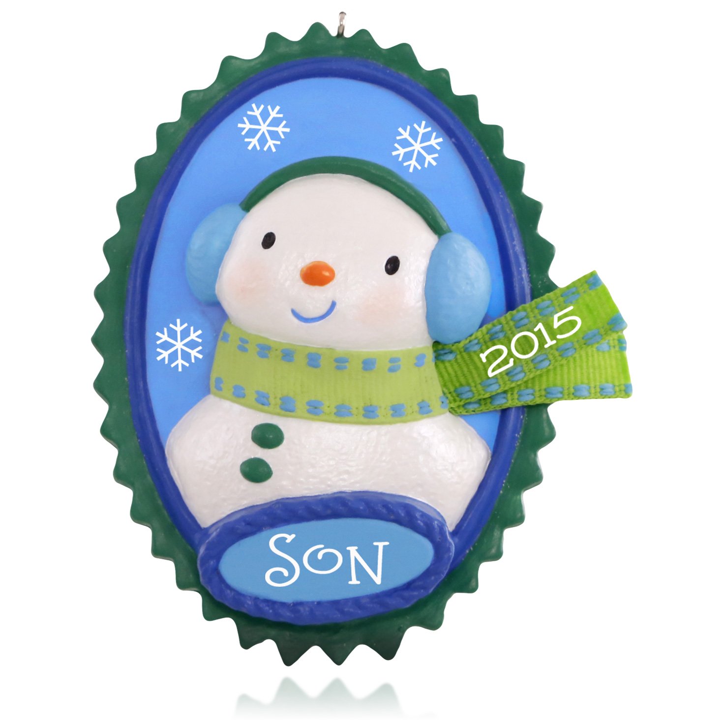 Décoration souvenir Bonhomme de neige Cool Hallmark pour raviver la magie