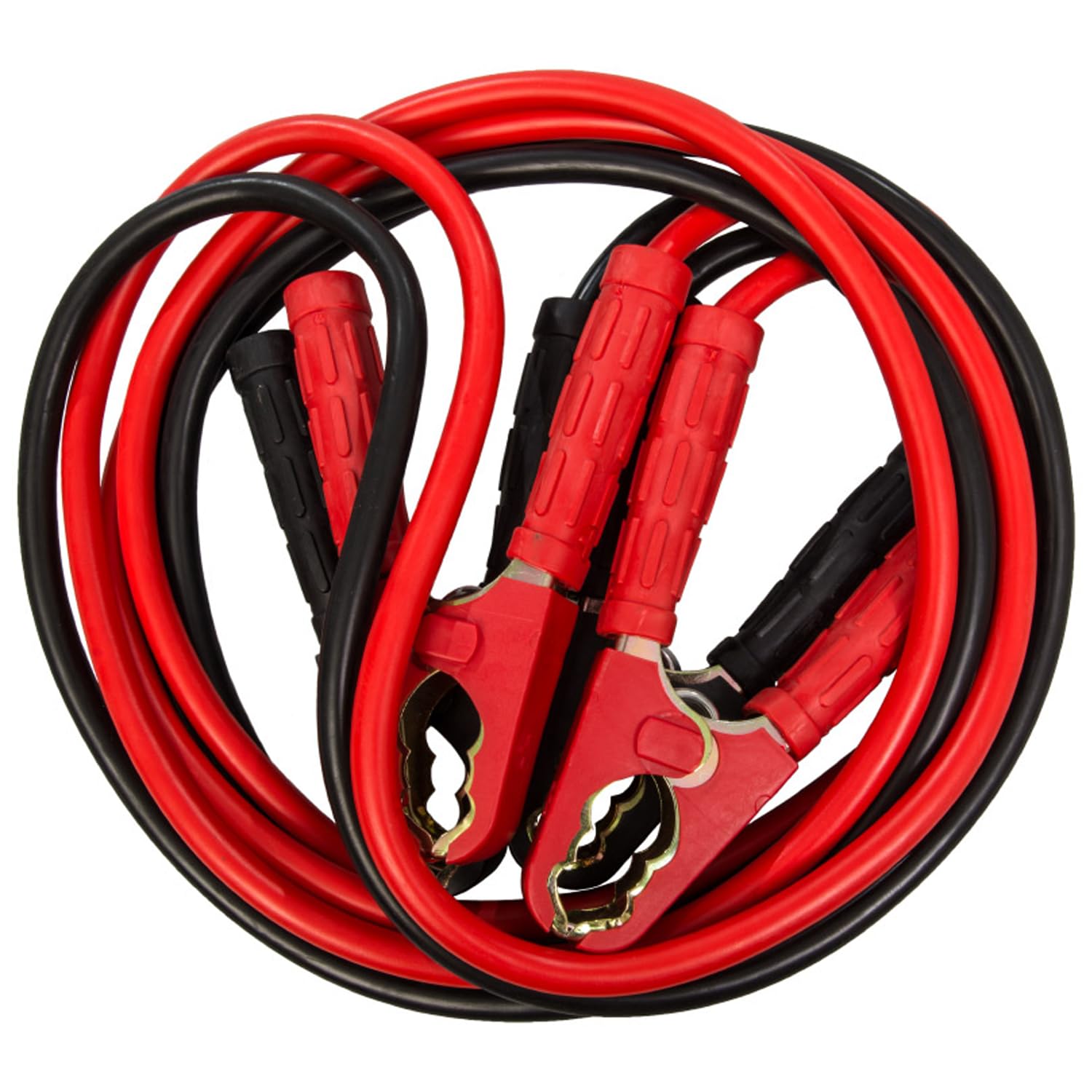 Xtremeauto Cables de arranque resistentes para coches grandes, SUV y 4 x 4 de hasta 4,5 L, cables de refuerzo de 12 pies, 1000 A, 35 mm², con bolsa de almacenamiento