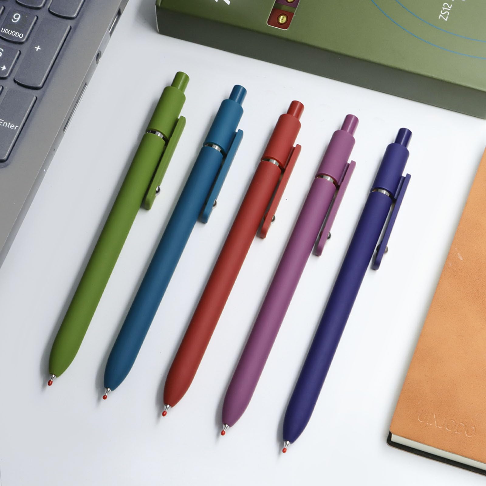 Amazon.com: UIXJODO Gel Pens, 10 Pcs 0.5mm Black Ink Pens Fine