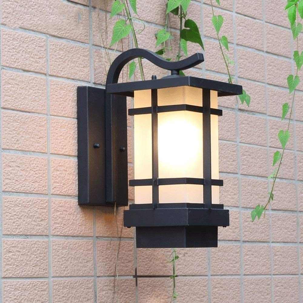 Amazon.co.jp: 新しい Ce 屋外長方形防水 LED ウォールランプ戸口通路