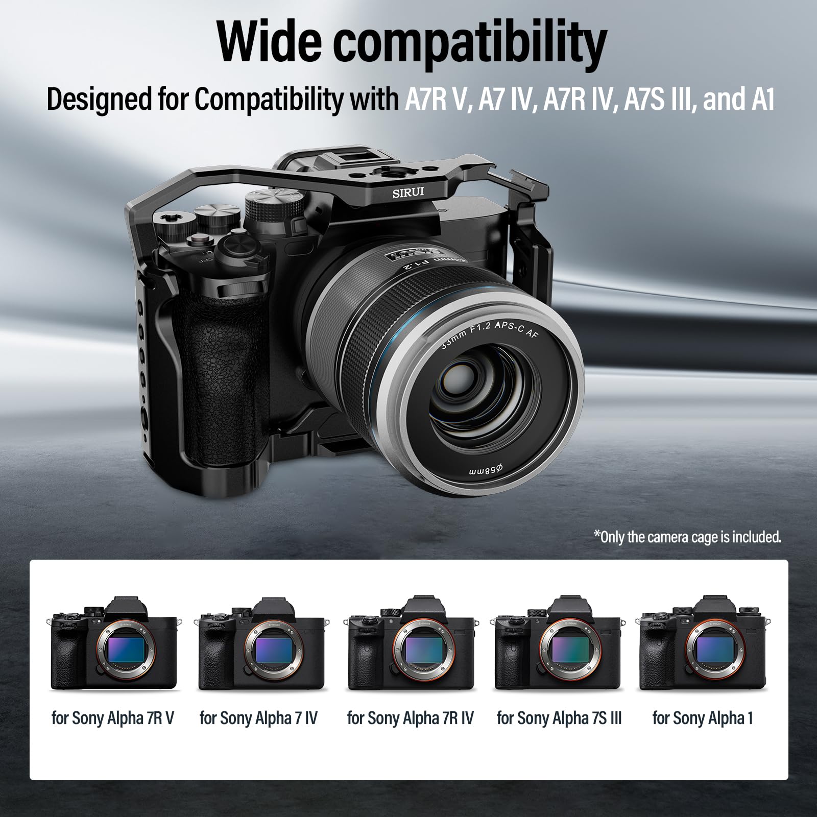 Jaula SmallRig 4481 HawkLock Para Sony Alpha A7 IV A7R V A1