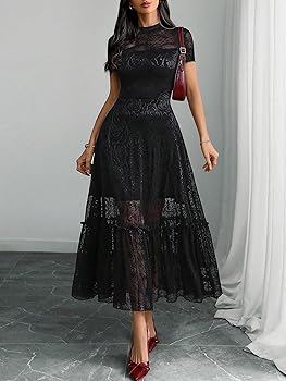 Amazon.com: GothDark Womens Elegant Vintage Floral Lace