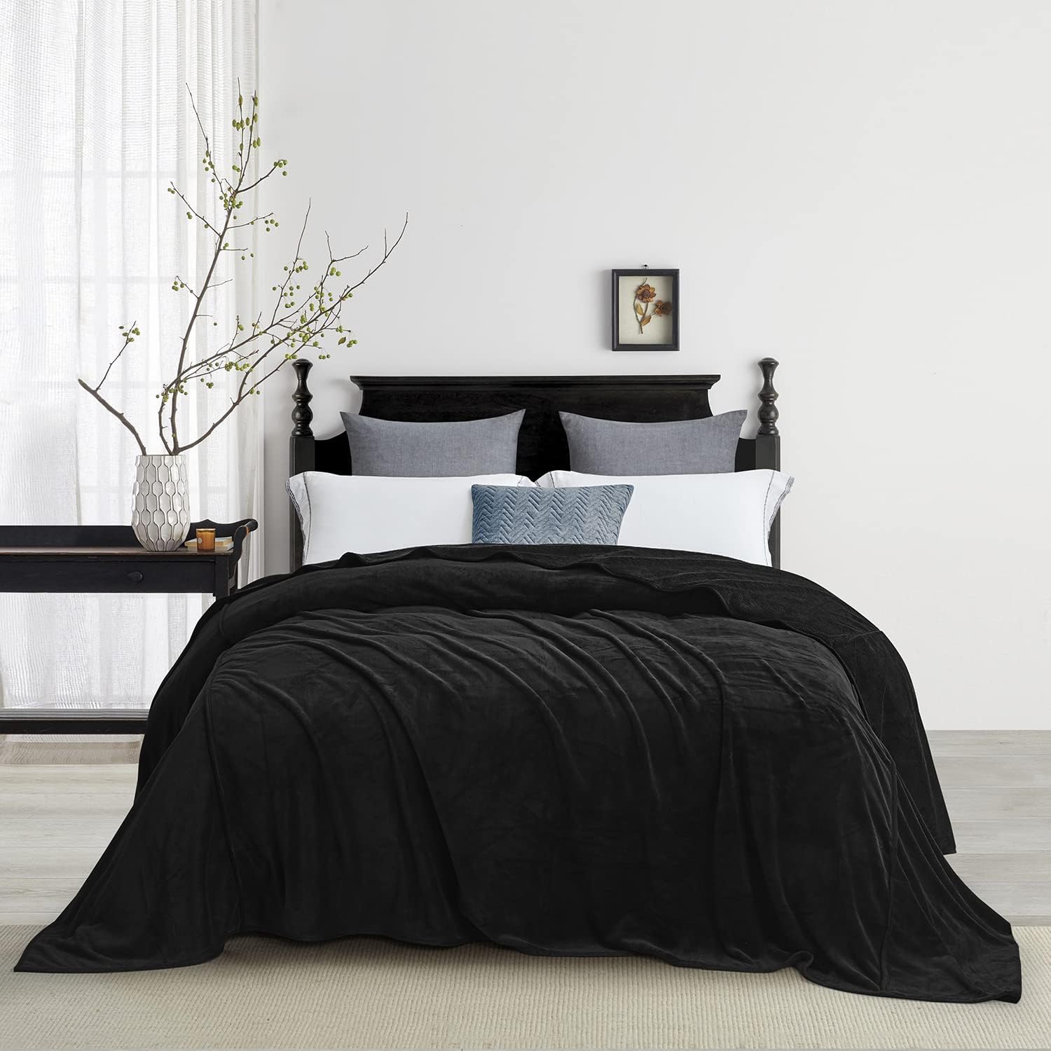 YardsBee Extra Large Blanket 120 x 120 Inches Lightweight