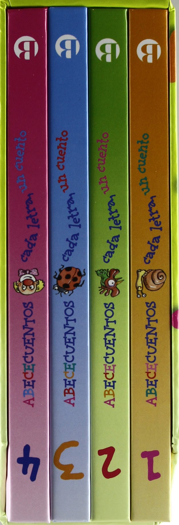 Estuche ABECECUENTOS cada letra, un cuento (Castellano - A PARTIR DE 3 AÑOS - LIBROS DIDÁCTICOS - ABECEcuentos)