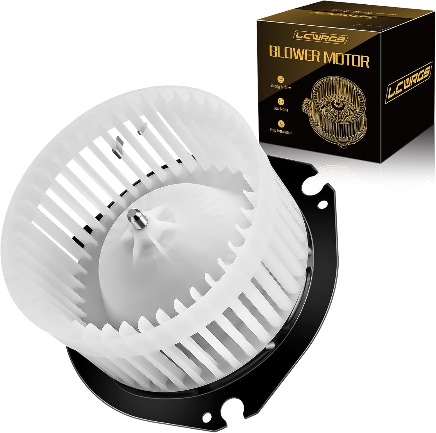 AC Blower Motor with Fan Fits for 1996-2013 Chevy Express GMC Savana HVAC Heater Blower Motor Replaces# 700067