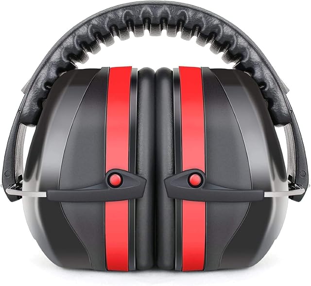 Ear Defenders Muffs Noise Reduction SNR 36dB Safety Ear Protectors Provide Hearing Protection For Shooting, Construction, Yard Work, Machinery Work Mowing