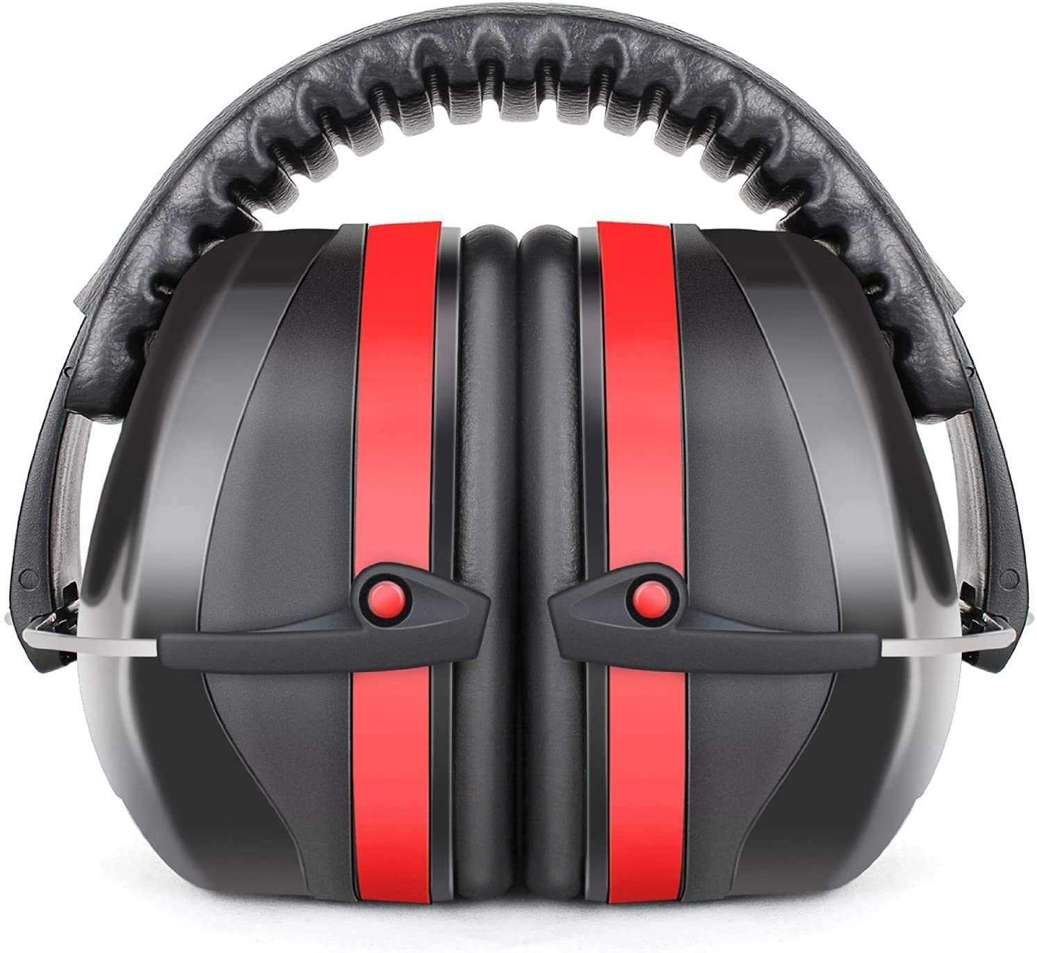 YANKUIRUI Premium cuffie di protezione per l'udito - riduzione del rumore ad ampio spettro 34 dB - cuffie antirumore - adulti + ragazzi Paraorecchie di Sicurezza Regolabili