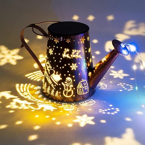 Miniatura 3 de Luces solares para decoración de jardín al aire libre, regadera, luz de paisaje, farol colgante grande en cascada, decoración de patio impermeable