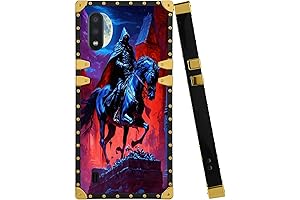 Designer Square Case for Samsung Galaxy A01 with Protective Skelton Art Pattern