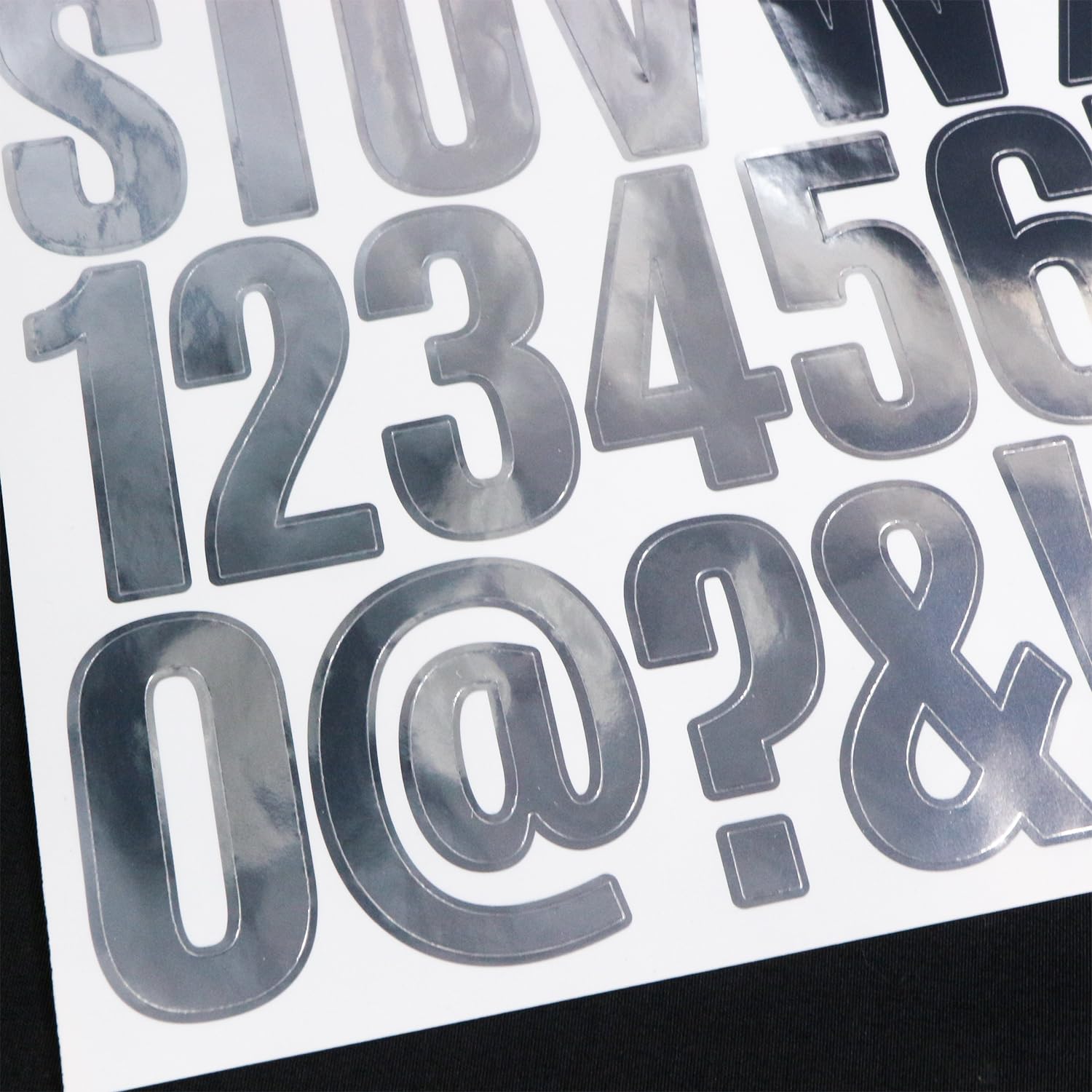 セール【6号】フツラライト 活字 英字 アルファベット 数字 記号 英語 数字 シール 【Bセット 大文字】 英字 アルファベット 記号