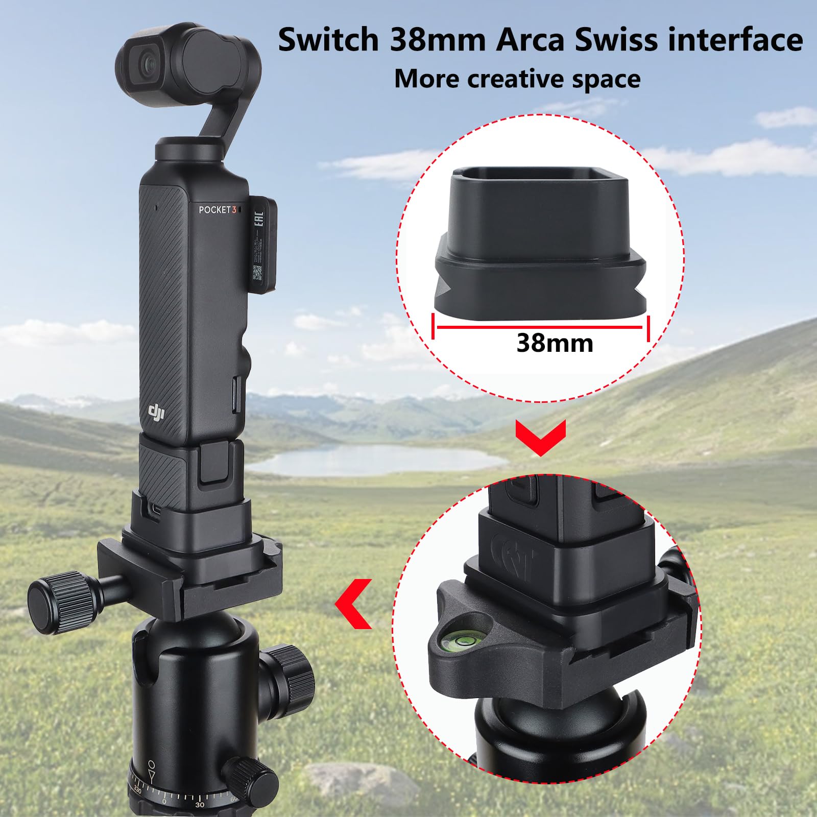 Amazon.com : For DJI OSMO Pocket 4P 4 3 Xtra Muse Accessories