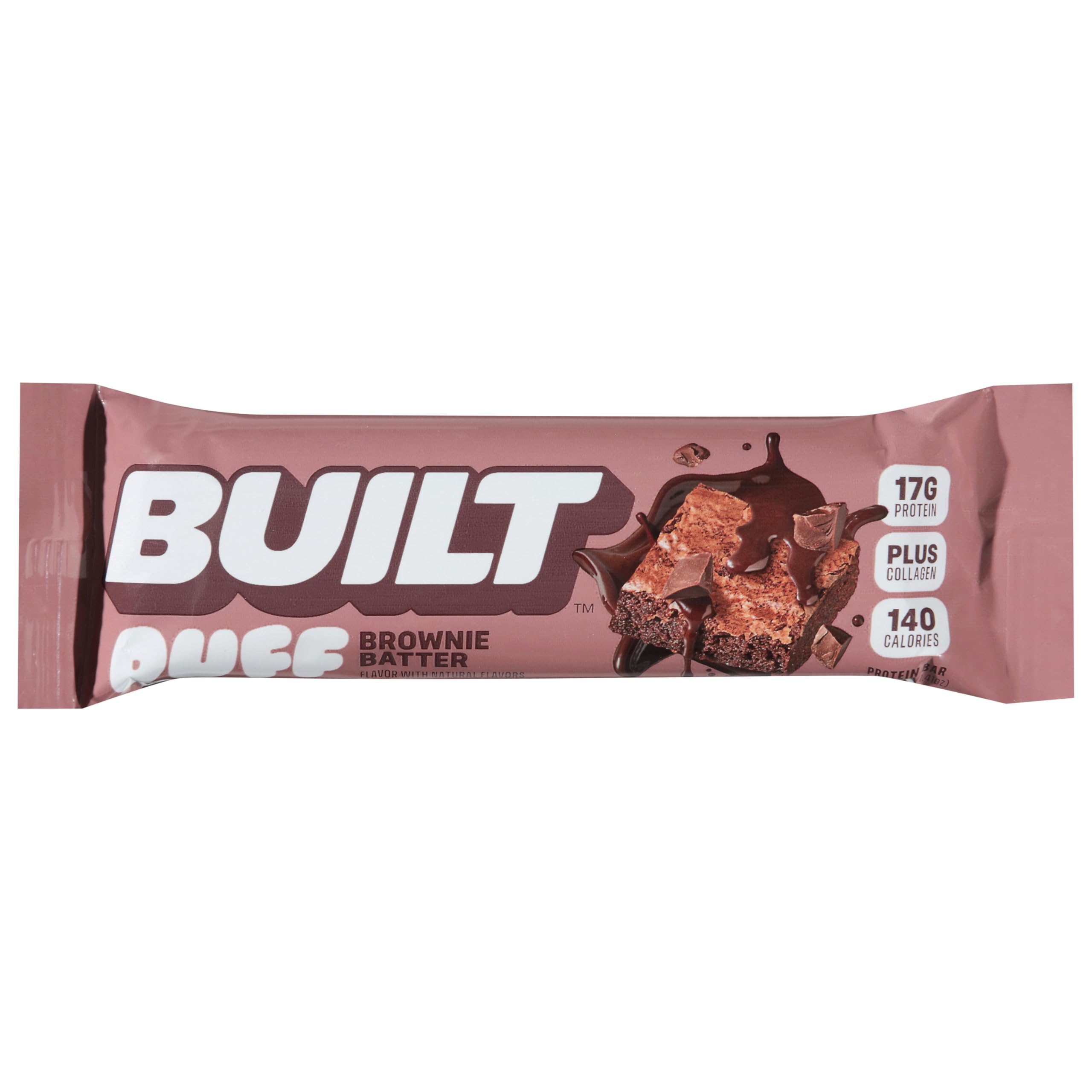 Built Bar - Protn Br Brwni Batr Puffs - CS of 12-1.41 OZ