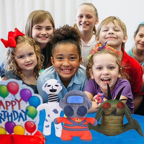 Miniatura 4 de Lethal Company Employee - Peluche de 8 pulgadas de Lethal Company, juguete de peluche de cabeza de bobina de Lethal Company, muñeca de peluche de