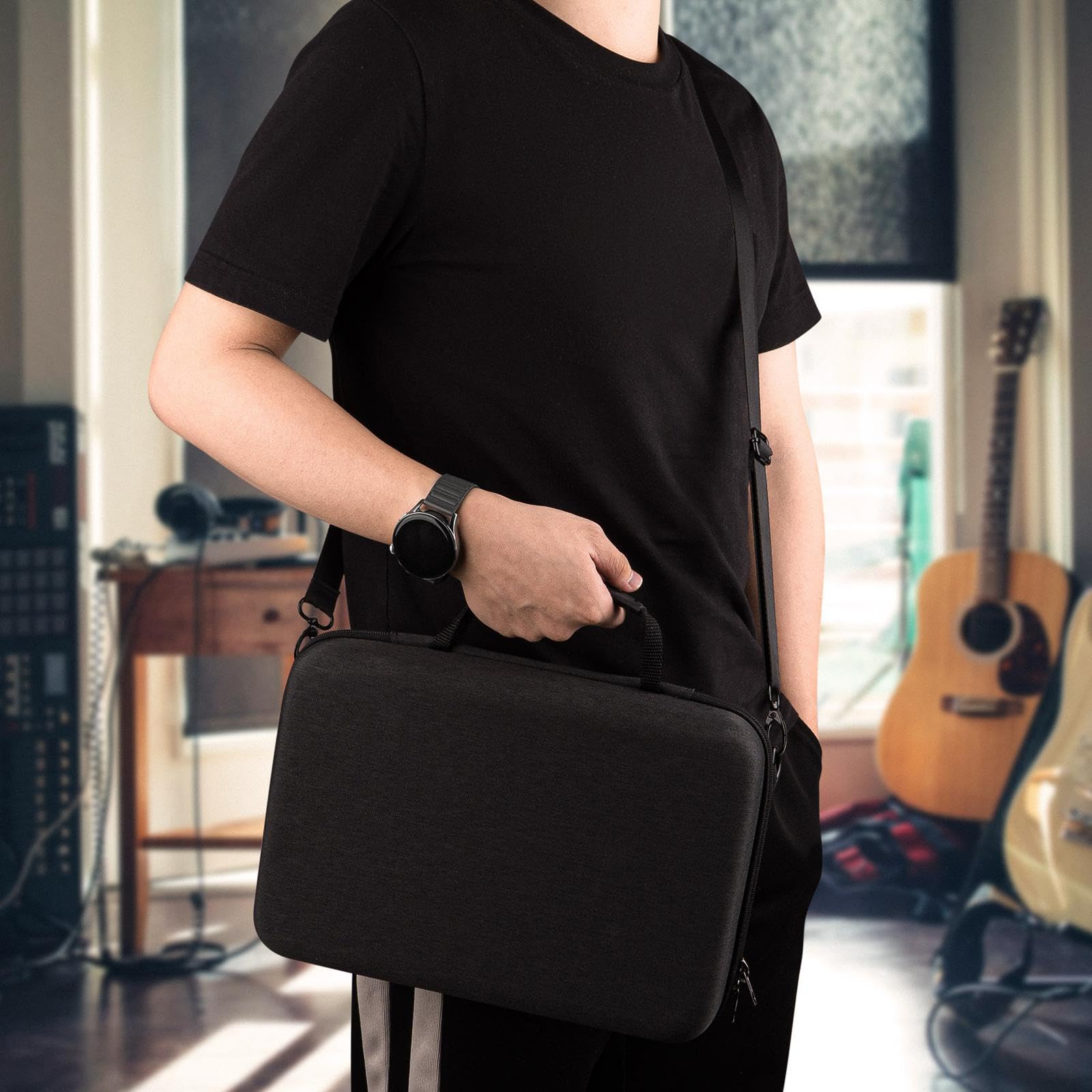 Borsa per Il Trasporto Del Sintetizzatore Audio EVA Resistente Ai Graffi Accessori Portatili